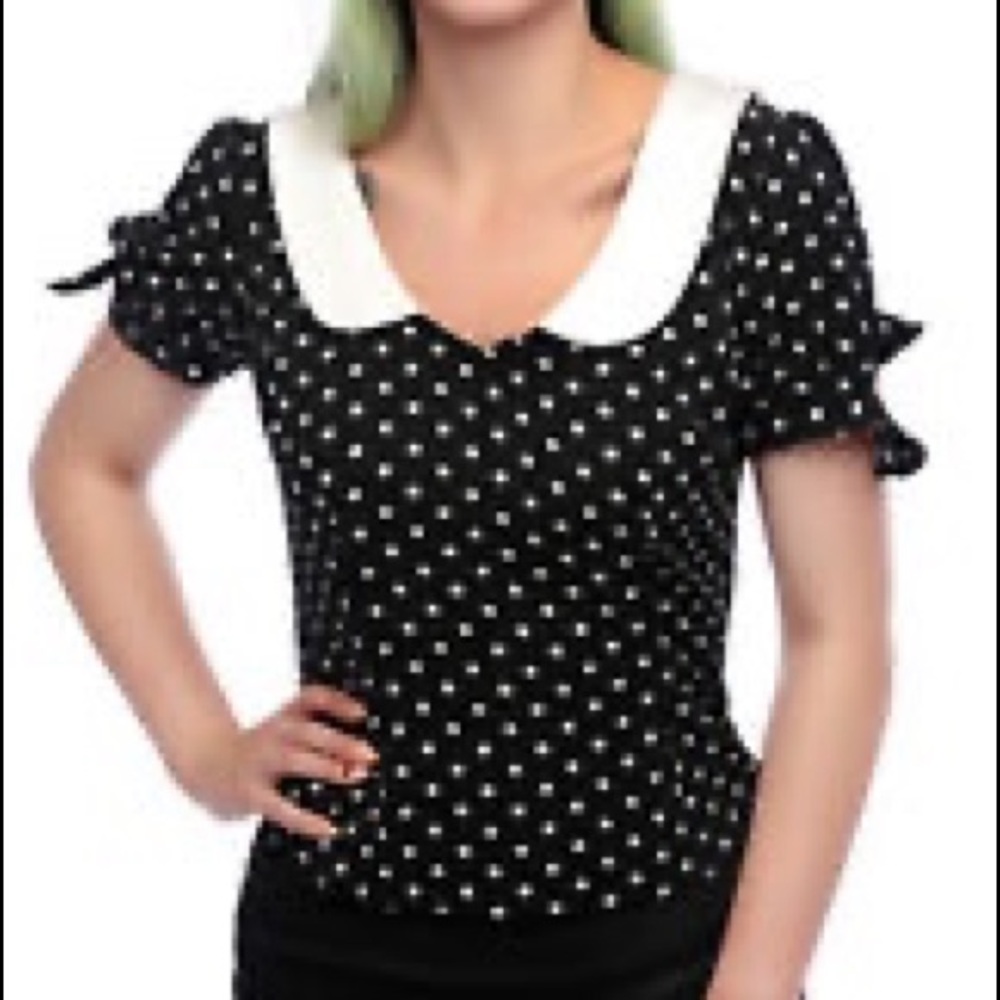 Collectif Mainline Mirella Dot Top